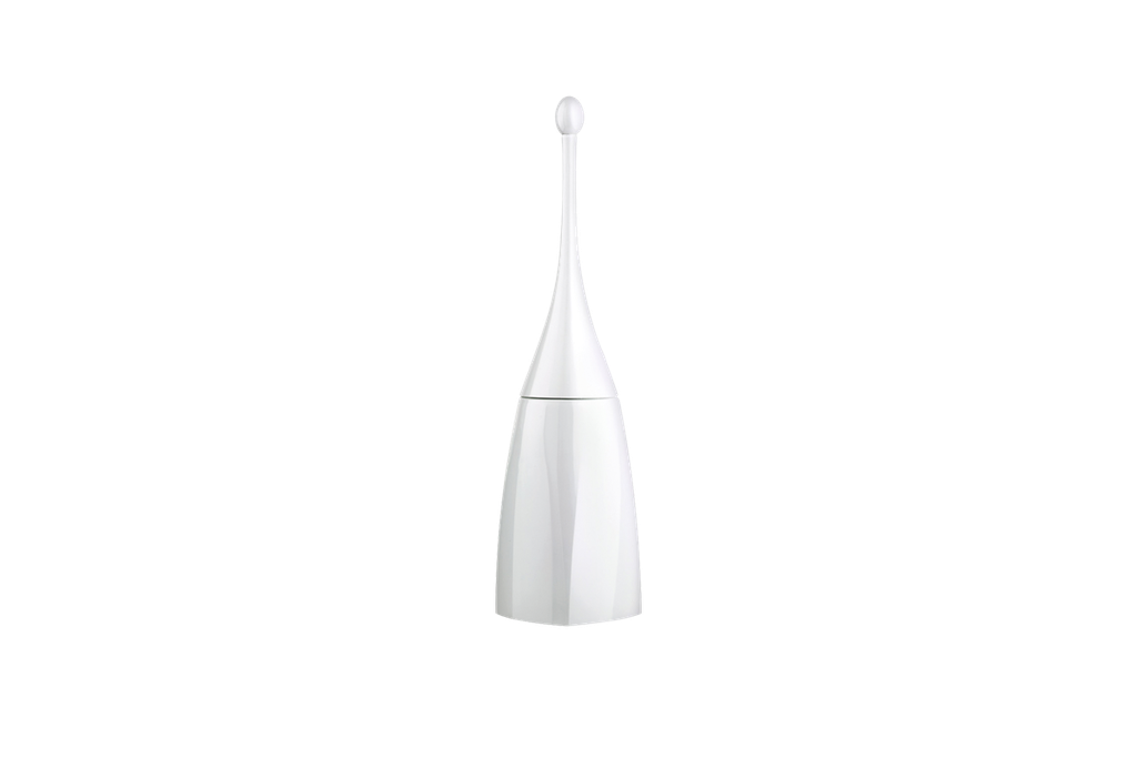 Brosse toilette support sol Color Line 654 blanc