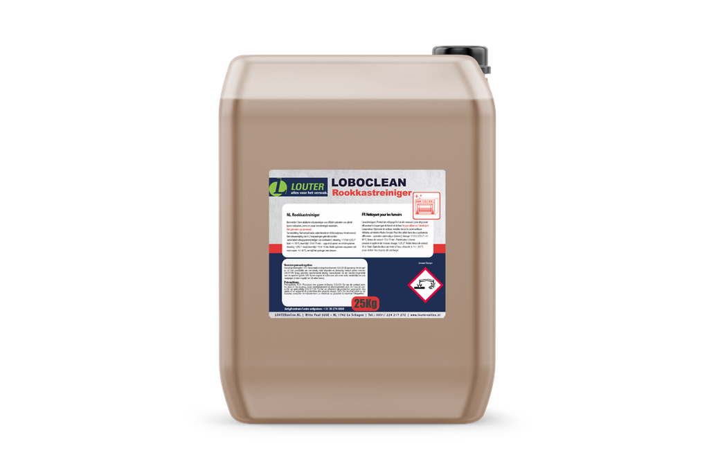LOBOCLEAN ROOKKASTREINIGER 25KG - jerrycan