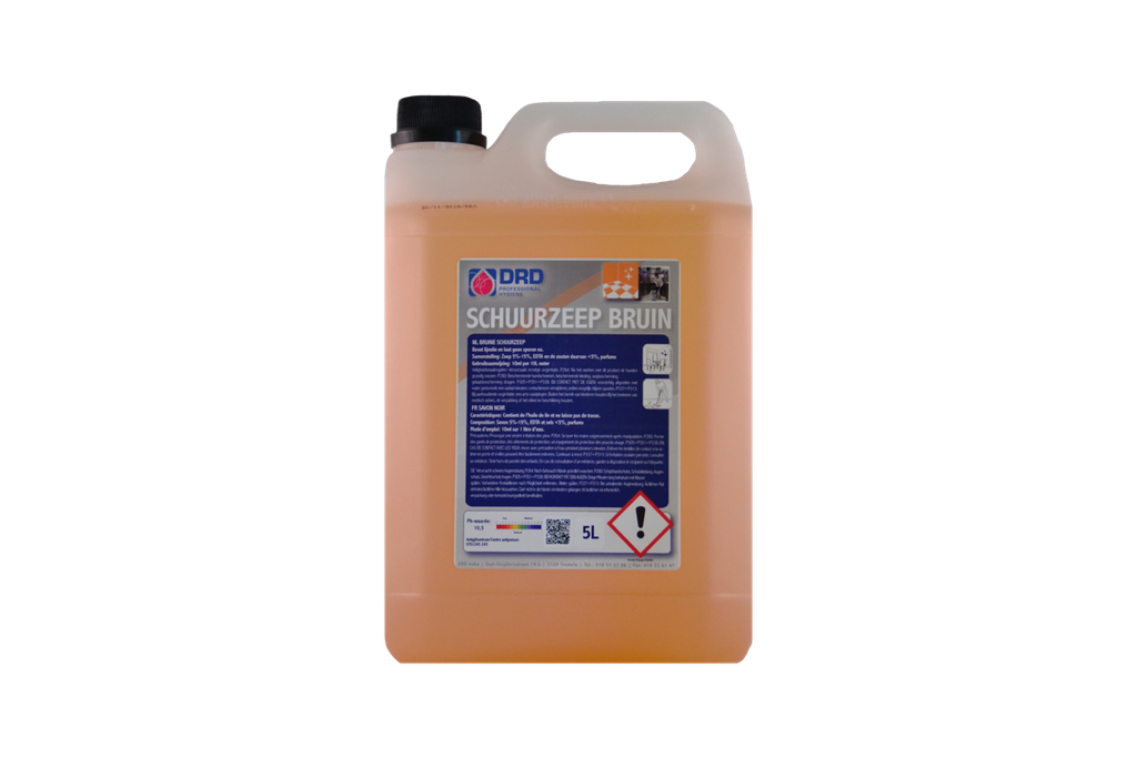 Schuurzeep Bruin 5L