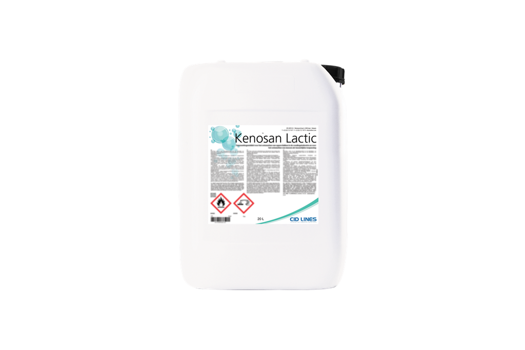 Kenosan Lactic 20L (Biocide ingedeeld in gesloten circuit) - jerrycan