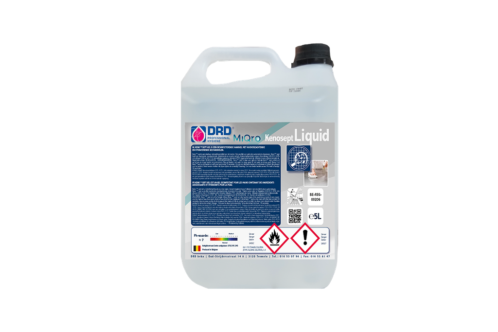 DRD MiQro Kenosept Liquid 5L BE-REG-00206 - jerrycan