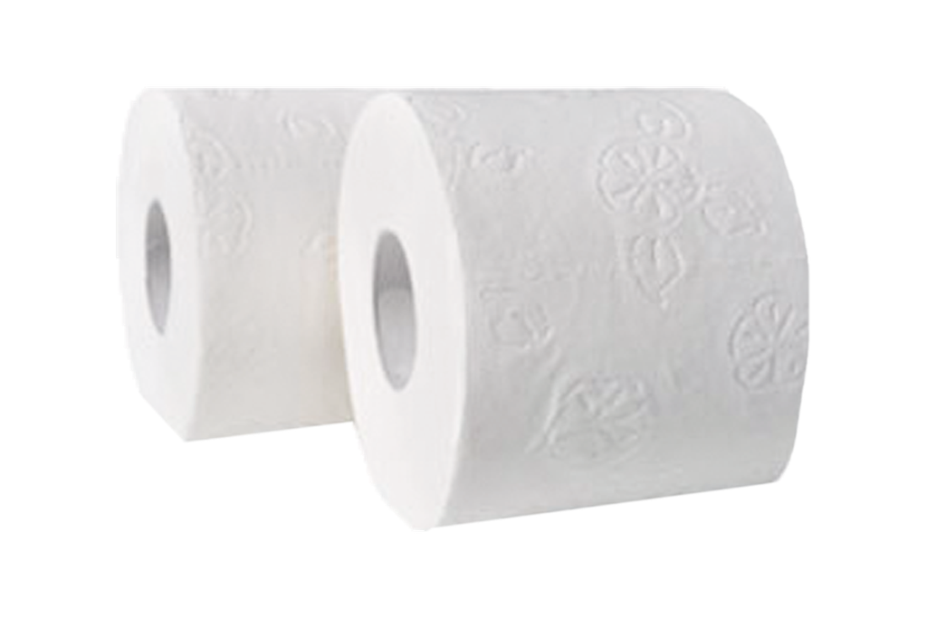 Papier WC 2C 48 roul. blanc 200vel  Ecolabel