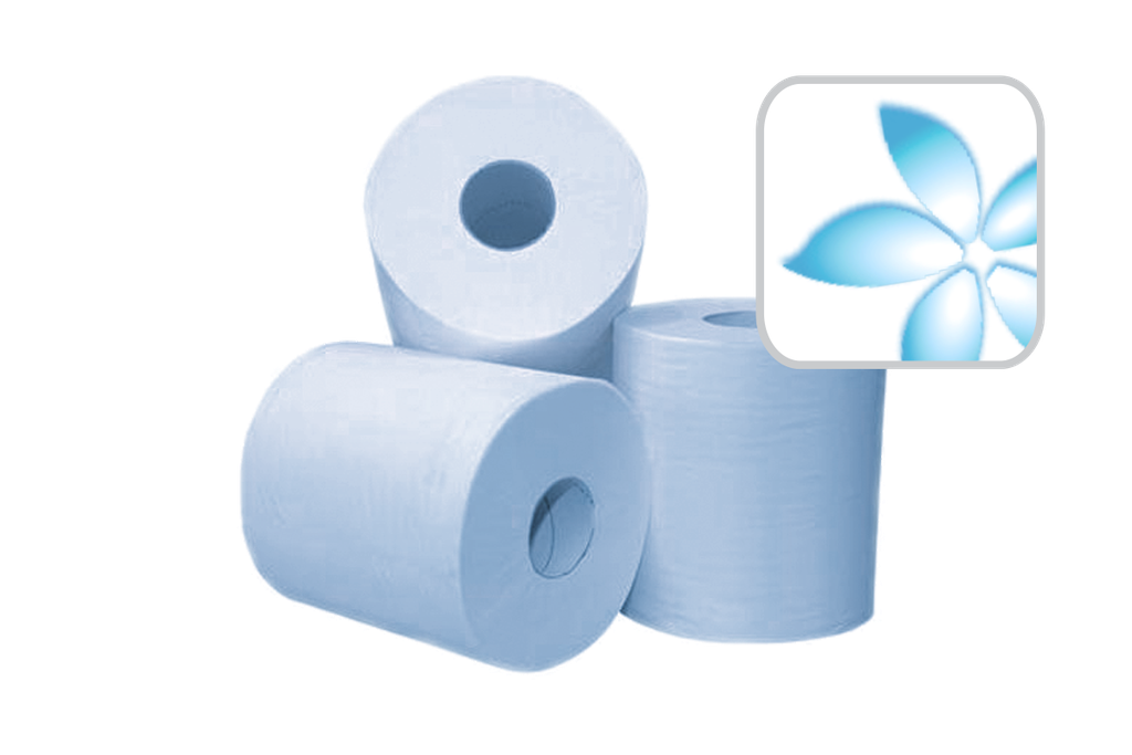 Poetspapier Midi (Blauw) DRD 6x1, 2L, 140mx20cm