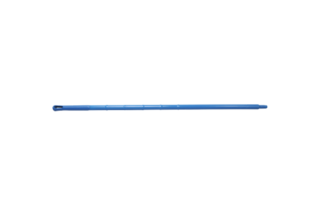 KMSTEELLICHT-2 Manche fibre de verre une pièce 1.5m bleu