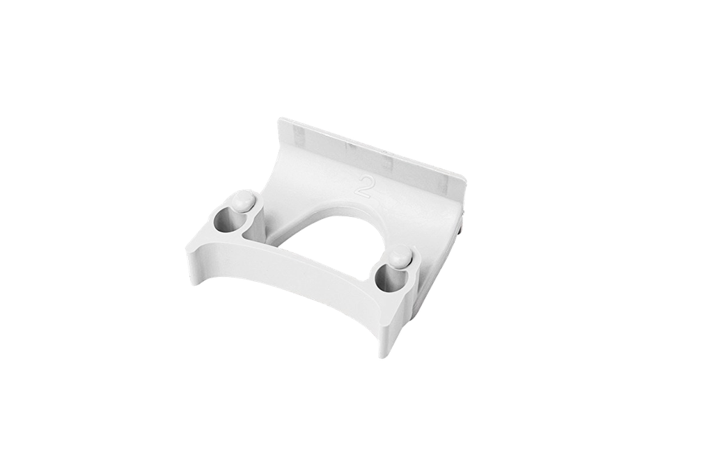 KMRAILCLIP-WIT CLIP groot formaat 28-38mm