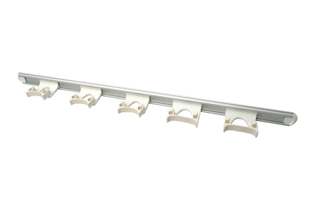 KMOPHANGSET90-1 COMPLEET ALU 90CM WIT