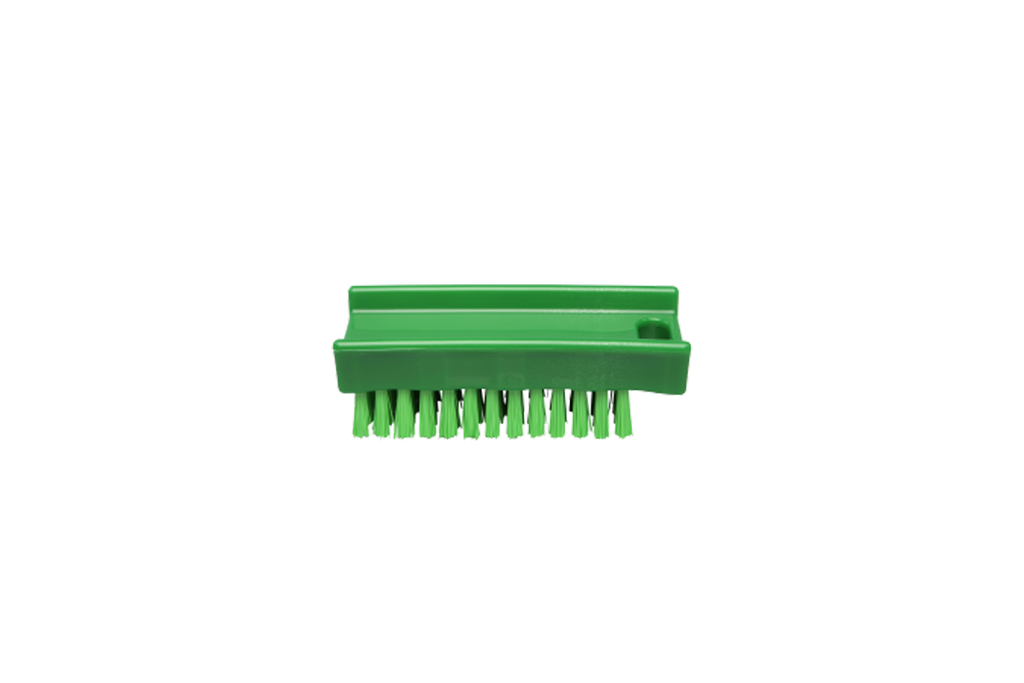 KMNAGELBOR-2 Brosse à ongles vert