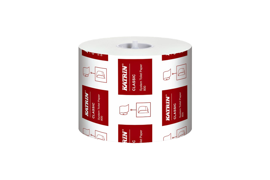 Papier WC Katrin System Plus, 2c, 800 p, 36 r 66940 EX-156005
