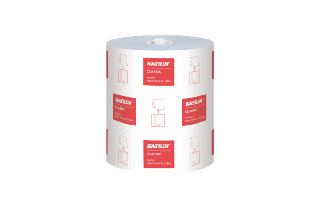 Katrin 460263 Handdoekrol Classic 2L blauw 6x1r 130mx21cm