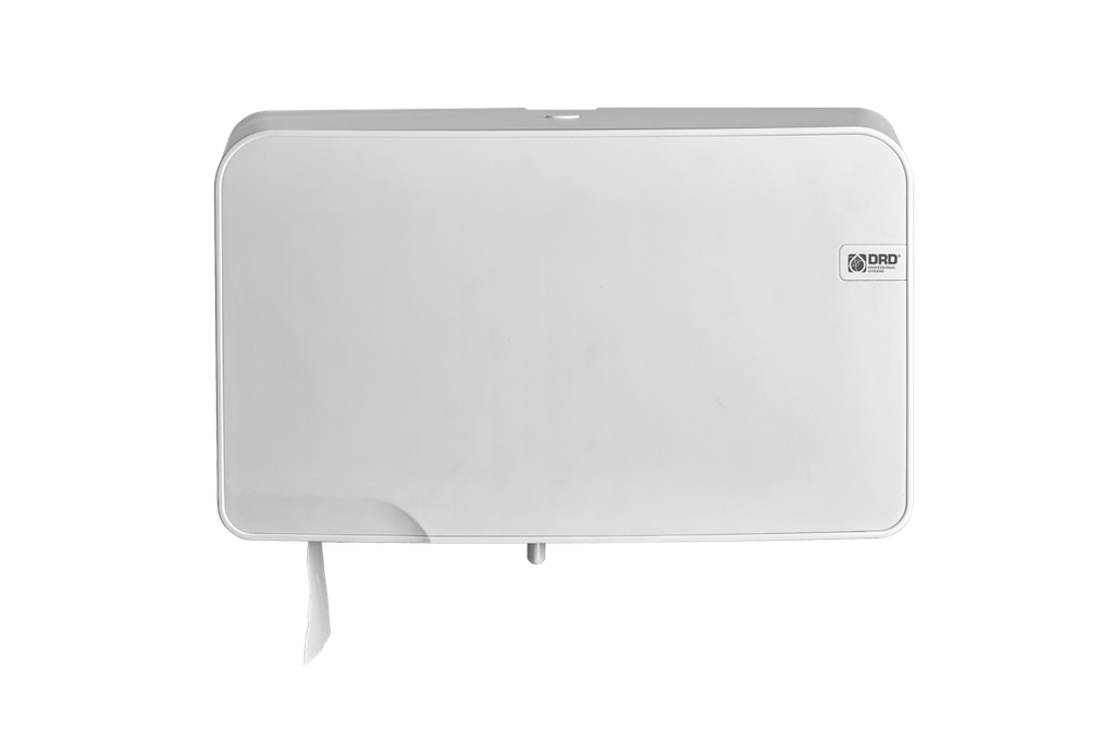 Distributeur DRD Blanc papier WC DUO mini jumbo - 441007
