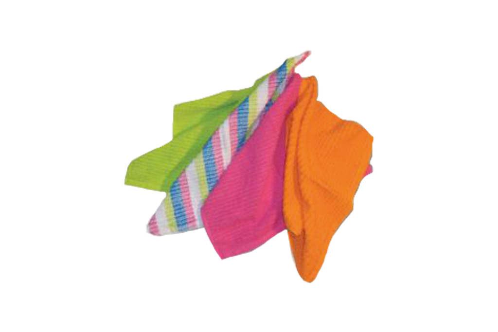 Schoteldoek gekleurd/accordeon 10st