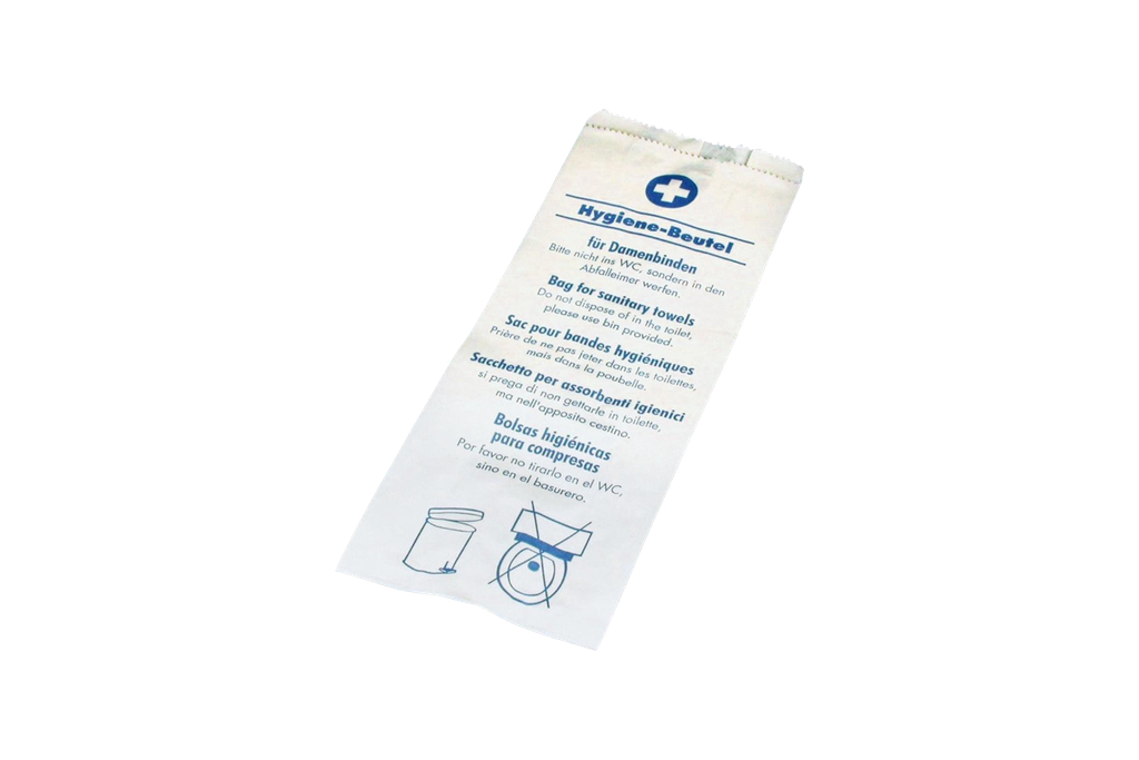 Maandverbandzakjes papier 1000st.