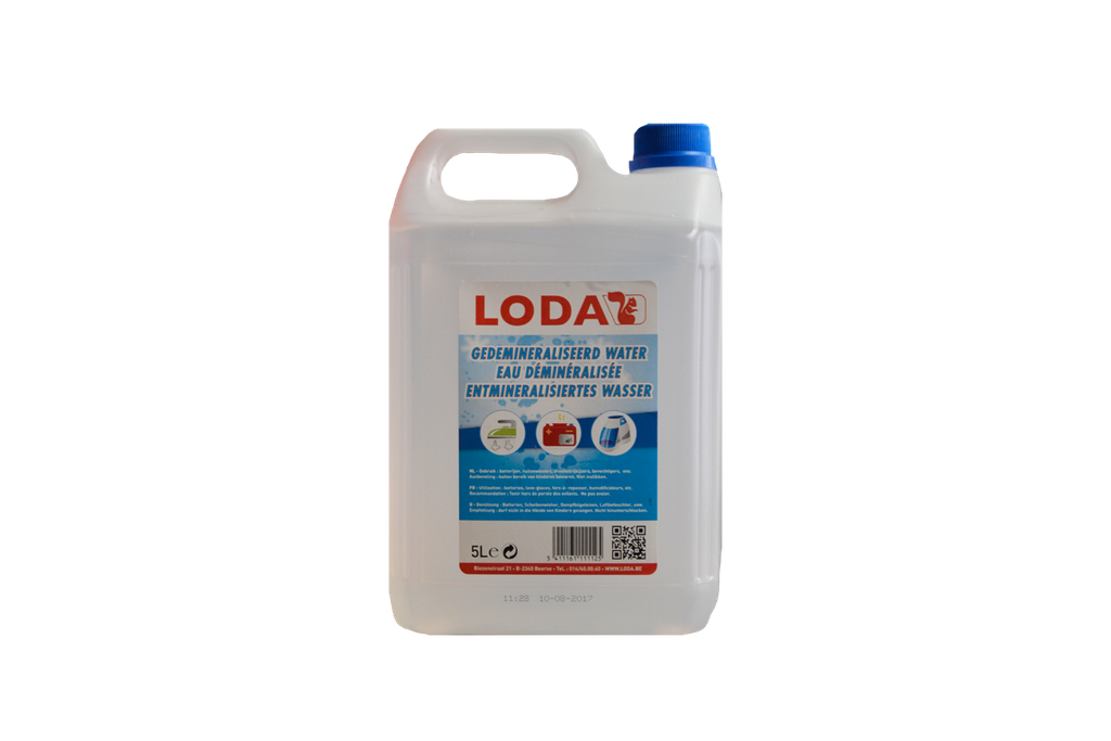 Gedemineraliseerd water 5L