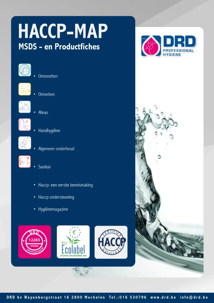 DRD Hygiënemap HACCP