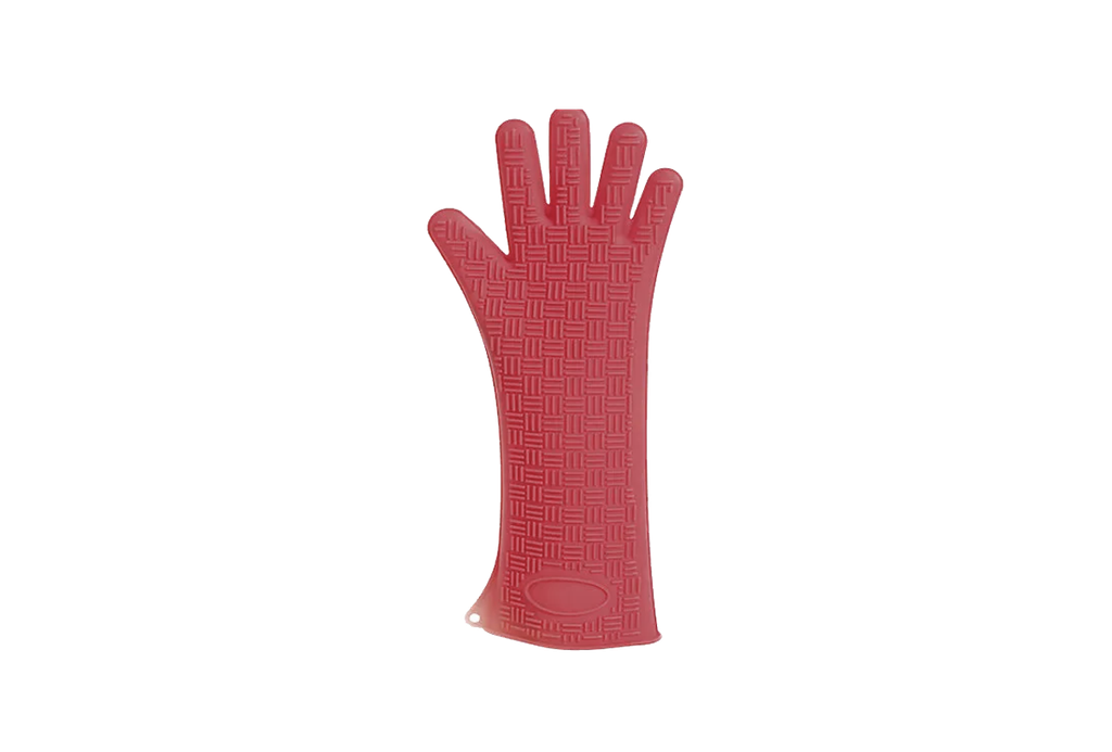 PBM TOP-Handschoen Silikon heatblocker, 43cm rood 250°C, PERSTUK