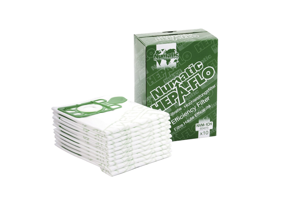 Sacs aspirateur Numatic Hepaflo NVM-1CH 10pcs