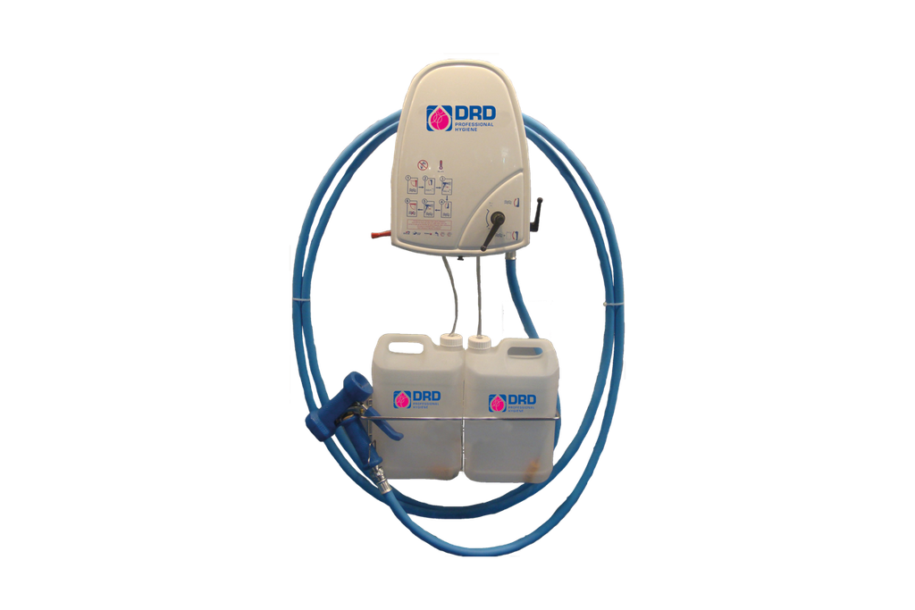 SEKO Prowash Centrale d'hygiène 2 prod. avec tuyau 15 m logo DRD