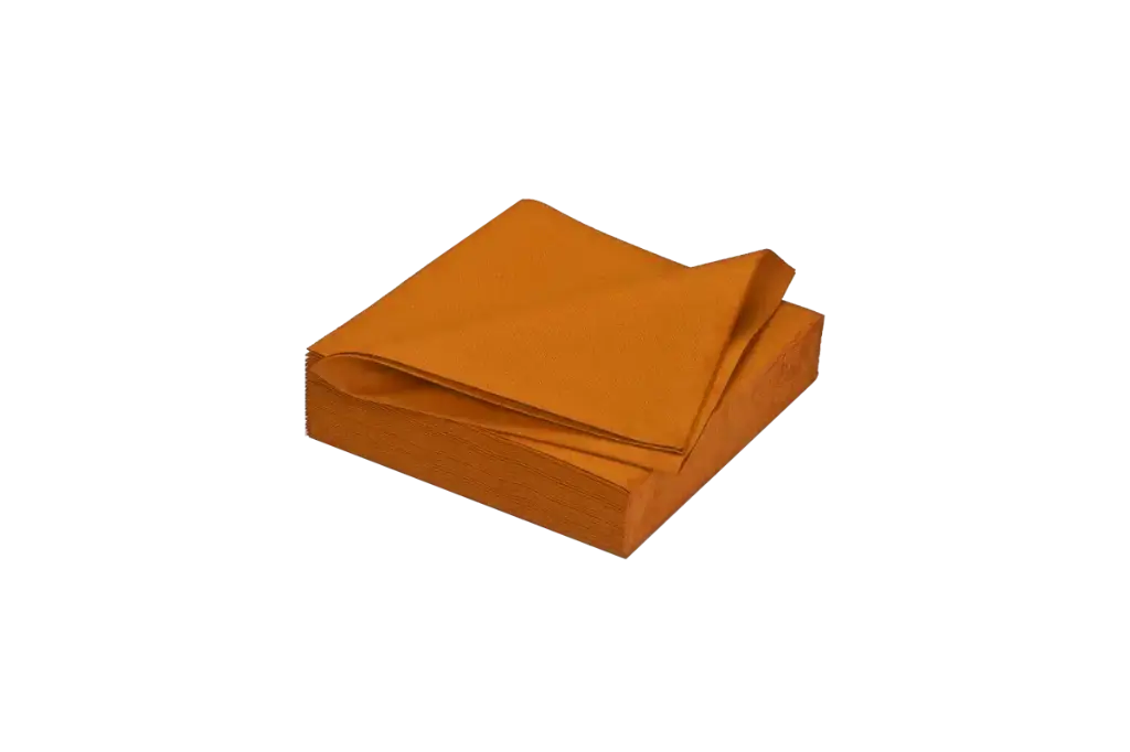 Servetten G046 40x40cm 2L 1/4 oranje 2000st