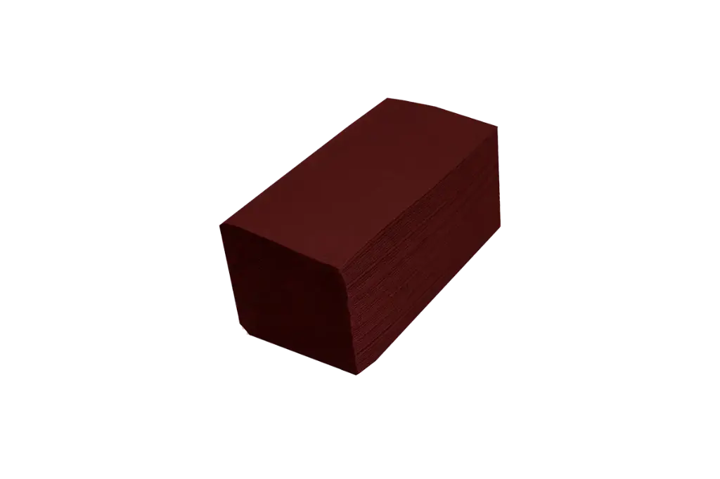 Servetten G911 40x40cm 2L 1/8 wijnrood 2000 st