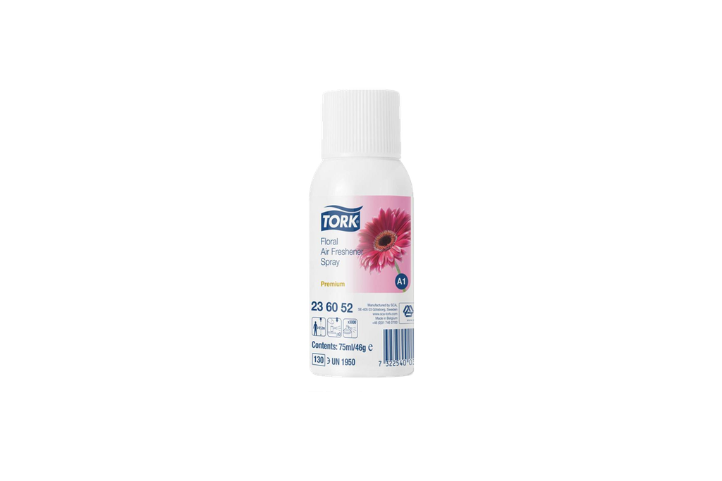 Tork 236052 floral air freshener spray 75ml A1