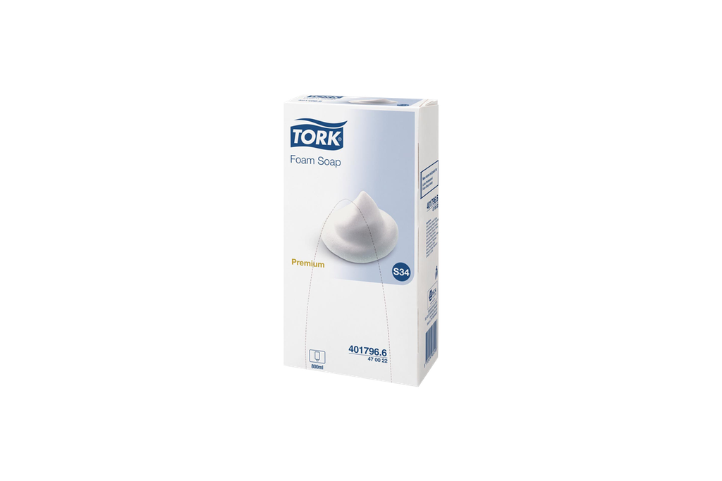 Tork 470022 S34 Foam soap 6x800ML