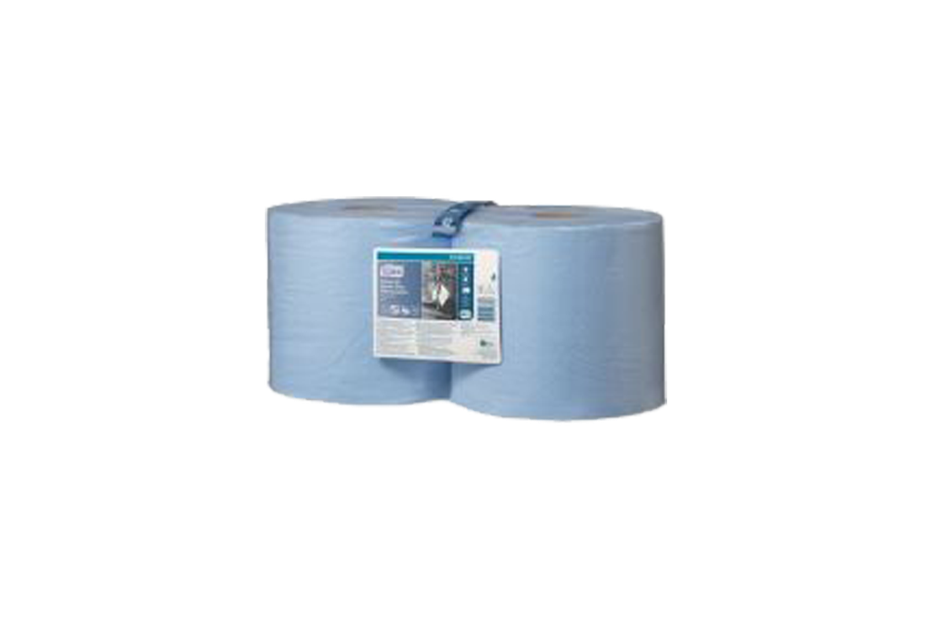 Tork 130081 Industrial heavy-duty paper combi roll Blue 2x1r