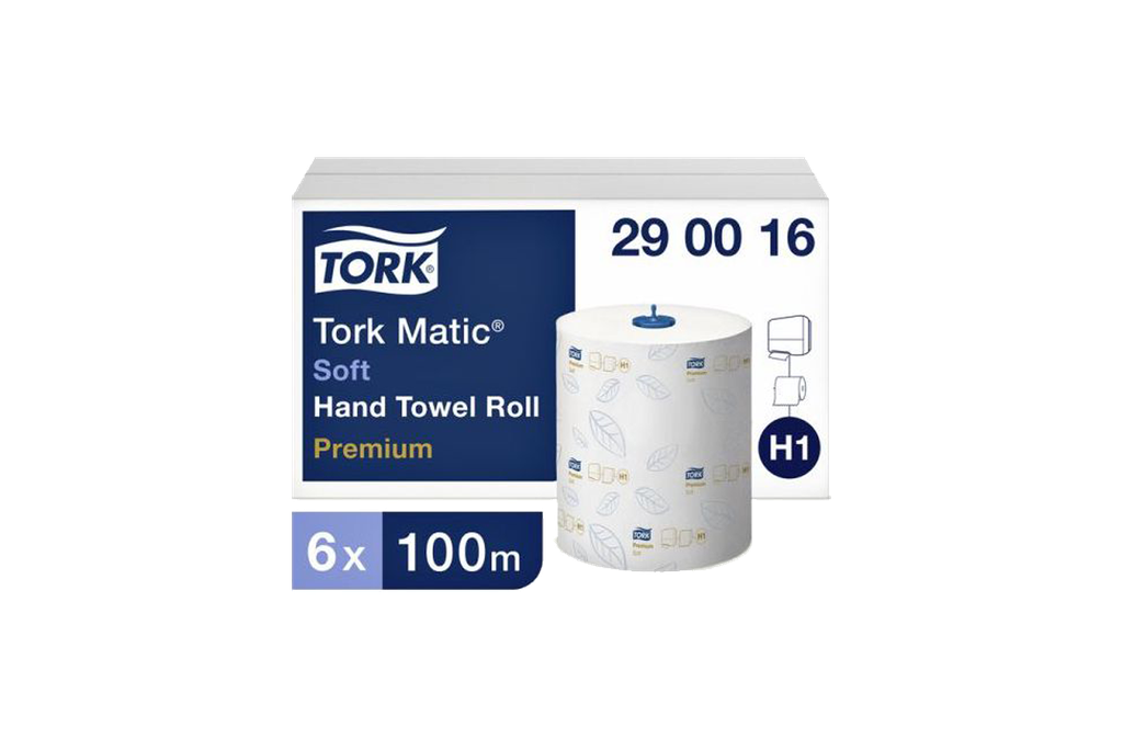 Tork 290016 H1 MaticSoft Hand Towel Roll 6x1r