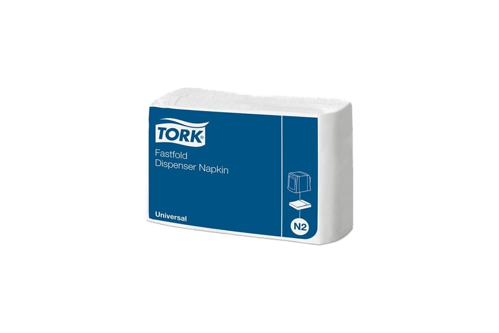 Tork 10933 N2 White Napkins 25x30cm 36x300st