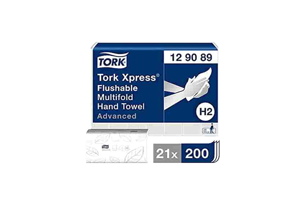 Tork 129089 H2 Flushable ZZ 24x21,3cm