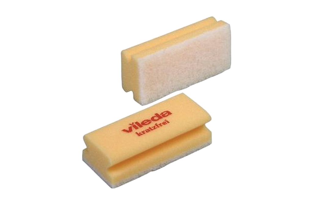 Vileda spons HighFoamScourerStrong 10st. geel/groen