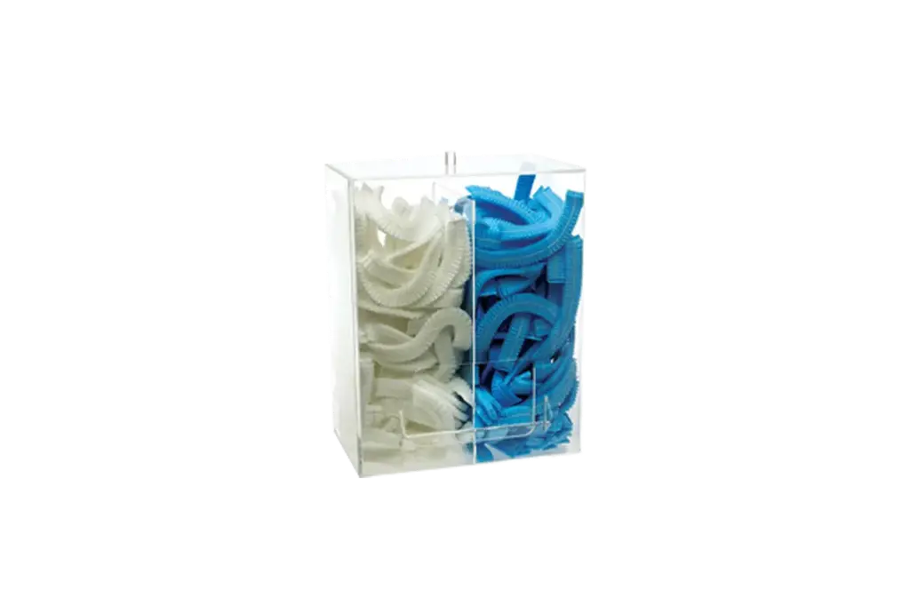 Dispenser 2 compartimenten voor haarnetjes