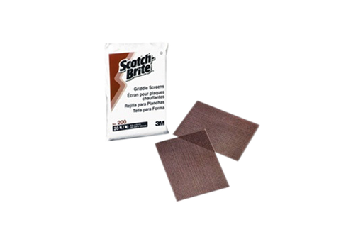 [00338] Scotch-Brite 200 Griddle Screen 101x139mm 20pcs