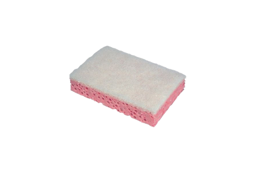 [00538] Scotch-Brite éponge blanc/rose n°799 131x88mm 10PCS cellulos