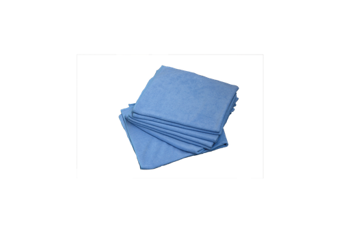 [00205] Fibrax Premium Microvezeldoek Blauw 40x40cm 5st