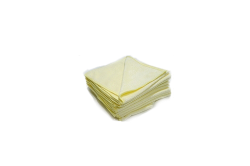 [00208] Fibrax Premium microfibre Jaune 40x40cm 5pcs