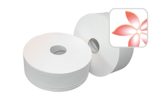 [00307] Papier WC Mini Jumbo 12x1, 2-C, ecolabel, 100% cellulose