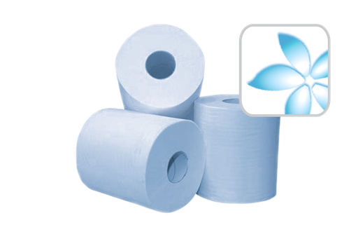 [01143] Poetspapier Midi (Blauw) DRD 6x1, 2L, 140mx20cm