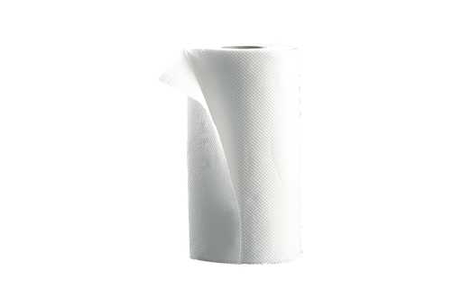 [01898] Keukenrol wit  32rol 2L celstof, 100% tissue
