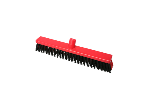 [01802] KMCOMBI40-3 Combi-borstel 40cm schuur/veeg rood