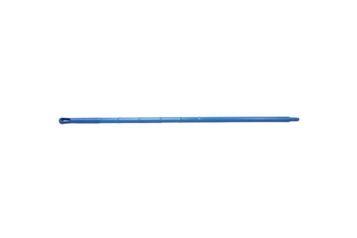 [01814] KMSTEELLICHT-2 Manche fibre de verre une pièce 1.5m bleu