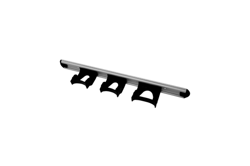 [03010] KMOPHANGSET50-6 COMPLEET ALU 50CM ZWART