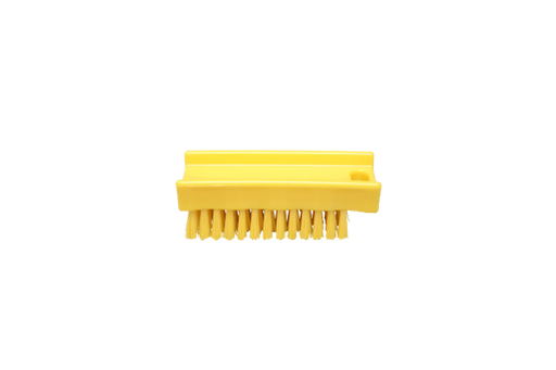 [03019] KMNAGELBOR-2 Brosse à ongles jaune