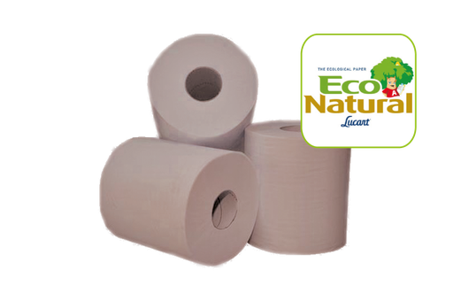 [00685] LUCART 852241 Eco Natural Papier Nettoyage Midi 2c 450f 6x1r