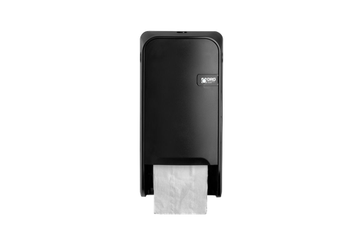 [03062] Distributeur DRD noir papier WC rouleau à capuchon 441051