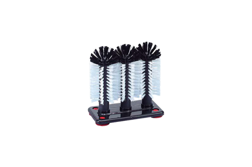 [00025] Bierborstel 3-tap plastiek