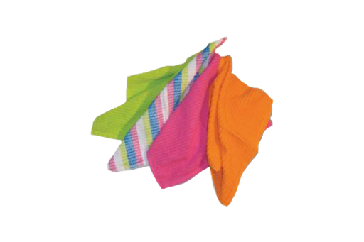 [00247] Schoteldoek gekleurd/accordeon 10st