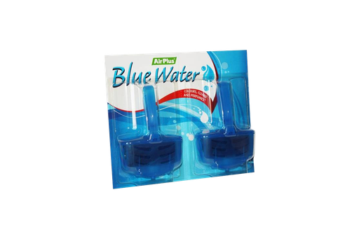 [00769] WC-hangers blauw water 2 st/pakje