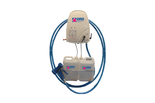 [00431] SEKO Prowash Centrale d'hygiène 2 prod. avec tuyau 15 m logo DRD