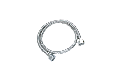 [03269] SEKO Water inlet braided hose 1.5m 3/4F-1/2F