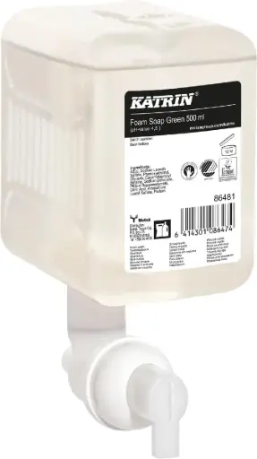 [26143] Katrin Foam Soap Green 86481 12x500ml